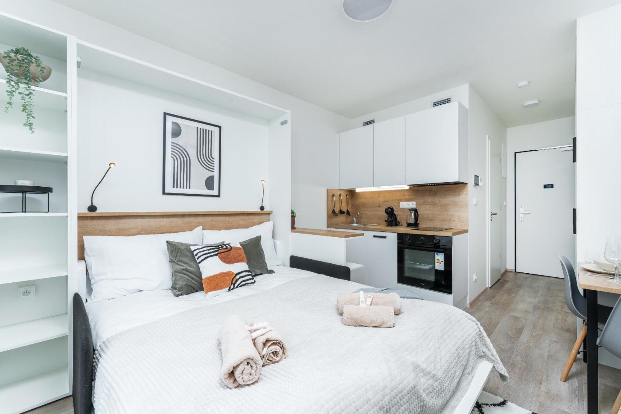 Mymozart Apartments Prague By Rentero Property المظهر الخارجي الصورة